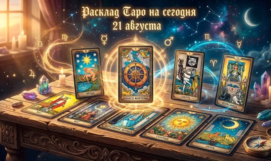 Расклад Таро на сегодня 21 августа: Судьбоносный выбор каждого знака 🔮