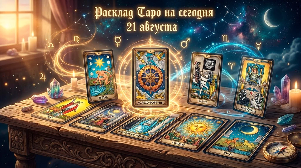 Расклад Таро на сегодня 21 августа