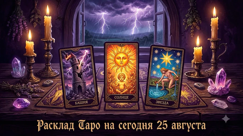 Расклад Таро на сегодня 25 августа