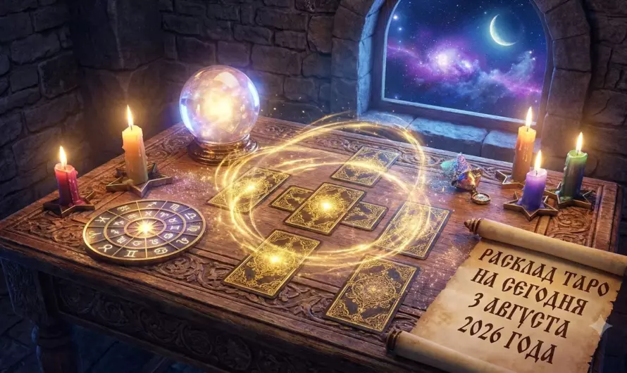Расклад таро на сегодня 3 августа 2026 года 🔮 Какие карты помогут изменить этот день к лучшему?