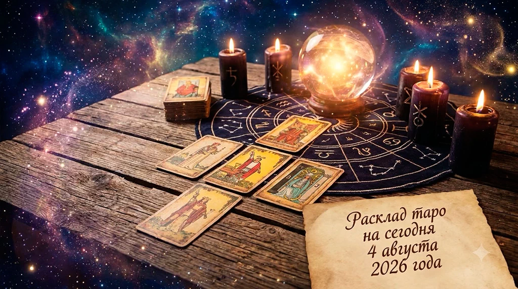 Расклад таро на сегодня 4 августа 2026 года