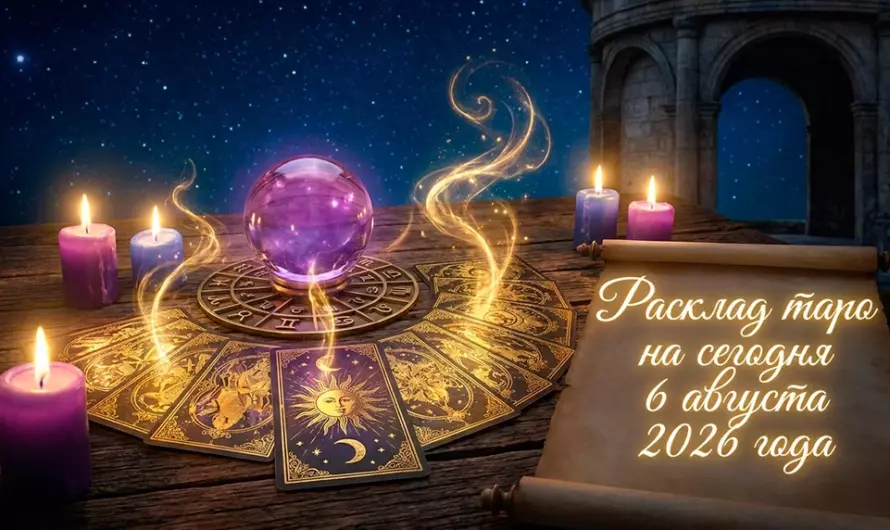 Расклад таро на сегодня 6 августа 2026 года 🔮 Какие карты укажут путь к удаче и новым возможностям?