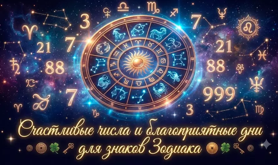 Счастливые числа и благоприятные дни для всех знаков Зодиака: какие цифры принесут удачу и успех