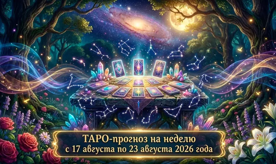 ТАРО-прогноз на неделю 17–23 августа 2026: карты раскрыли тайные перемены и важные события для всех знаков зодиака