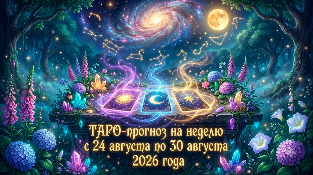 ТАРО-прогноз на неделю с 24 августа по 30 августа