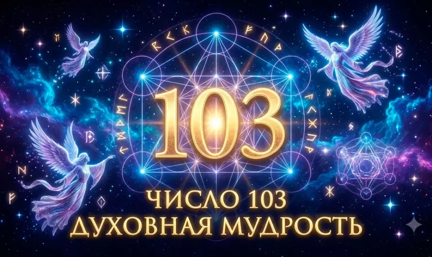 Значение числа 103 ✨ Почему эта комбинация сулит счастливые перемены