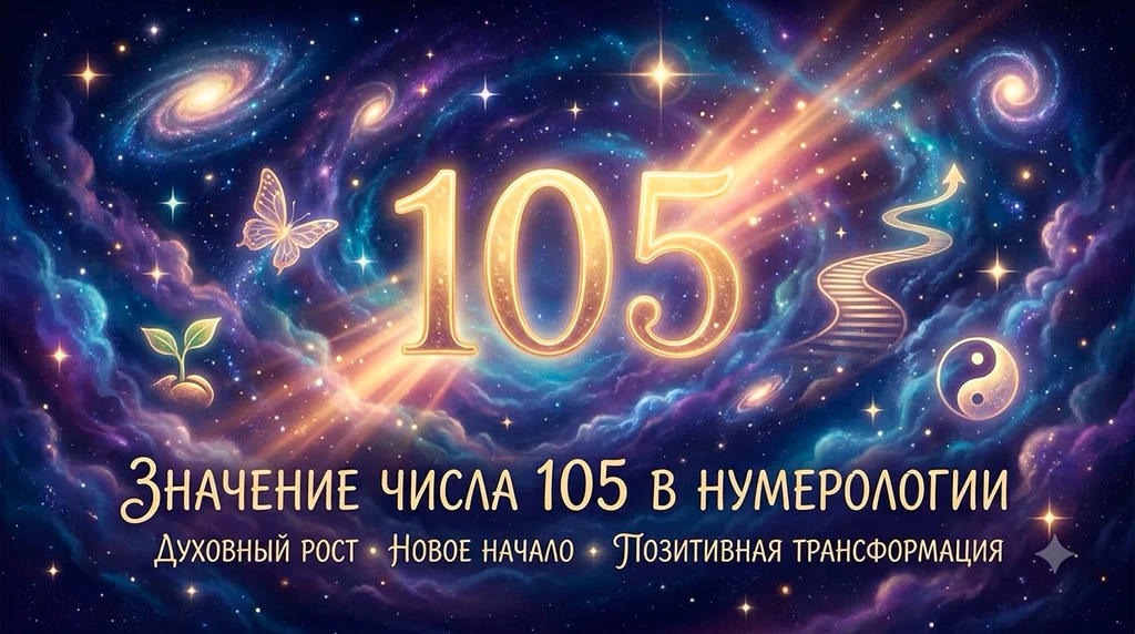 Значение числа 105