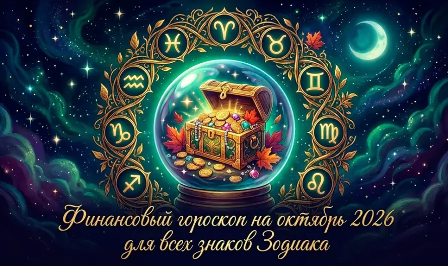 Финансовый гороскоп на октябрь 2026: Кому повезет с деньгами 💰