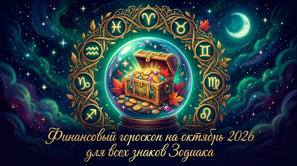 Финансовый гороскоп на октябрь 2026