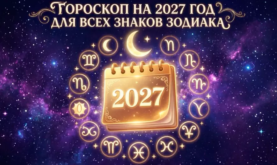 Гороскоп на 2027 год для всех знаков Зодиака: Ваш год перемен 🔮