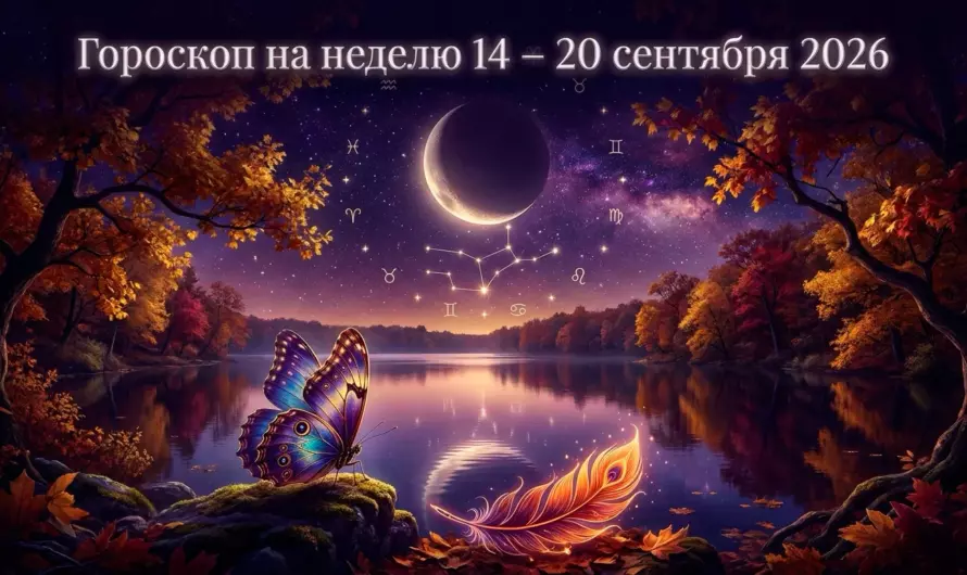 Гороскоп на неделю с 14 сентября по 20 сентября 2026: Судьба готовит сюрприз 🌙