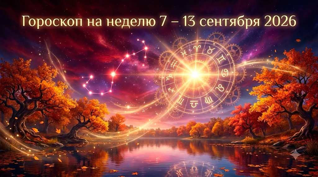 Гороскоп на неделю с 7 сентября по 13 сентября 2026