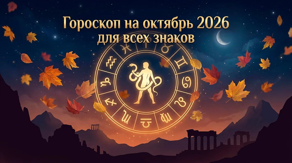 Гороскоп на октябрь 2026 для всех знаков