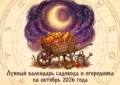 Лунный календарь садовода и огородника на октябрь 2026