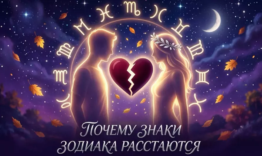 Почему знаки Зодиака расстаются: Главные причины разрыва 💔