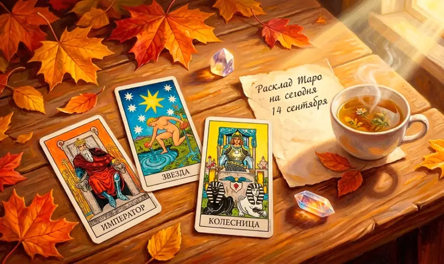Расклад Таро на сегодня 14 сентября: Энергия нового старта и важных решений 🔮