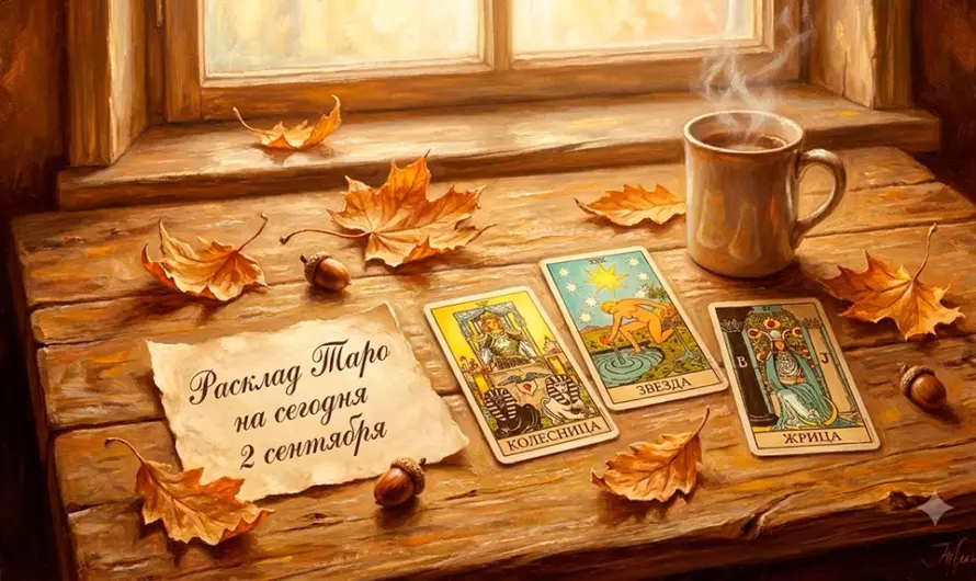 Расклад Таро на сегодня 2 сентября: Секреты осени и важные знаки судьбы 🔮