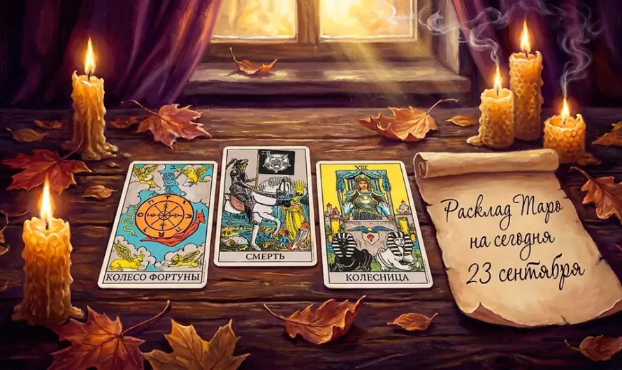 Расклад Таро на сегодня 23 сентября: Энергия перемен и неожиданных открытий 🔮