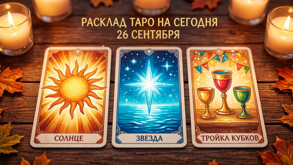 Расклад Таро на сегодня 26 сентября