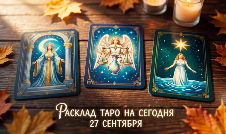 Расклад Таро на сегодня 27 сентября: Тайны воскресенья и важные знаки 🔮