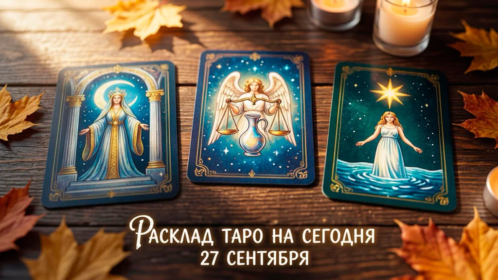Расклад Таро на сегодня 27 сентября
