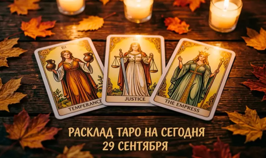 Расклад Таро на сегодня 29 сентября: Энергия гармонии и судьбоносных решений 🔮