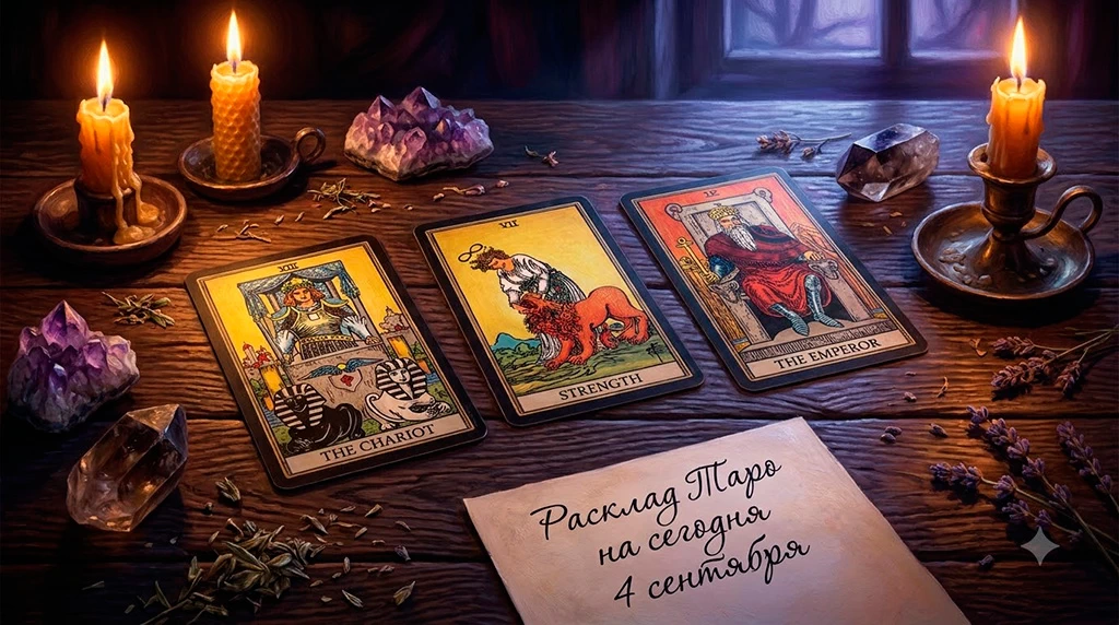 Расклад Таро на сегодня 4 сентября