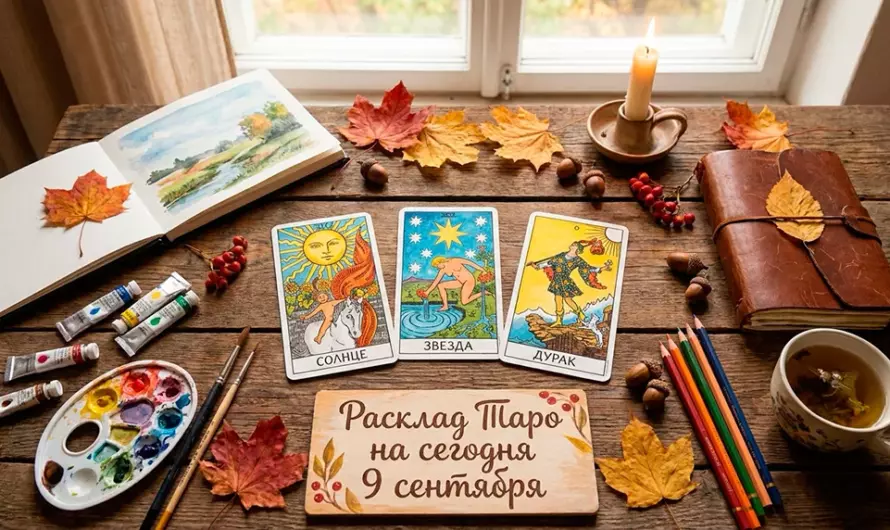 Расклад Таро на сегодня 9 сентября: Энергия вдохновения и судьбоносных перемен 🔮