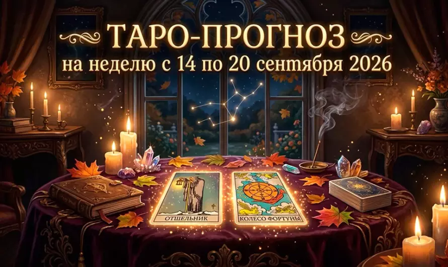 🌙 ТАРО-прогноз на неделю с 14 по 20 сентября: Судьба готовит сюрприз