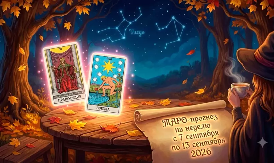 🍂 ТАРО-прогноз на неделю с 7 сентября по 13 сентября: Осенний ветер перемен