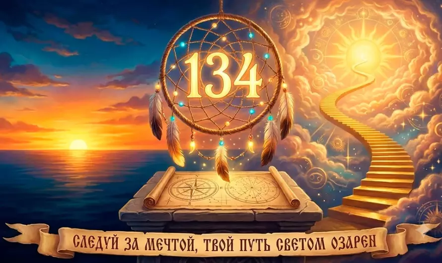 🔮 Значение числа 134 в нумерологии: Мечты, подкрепленные действием