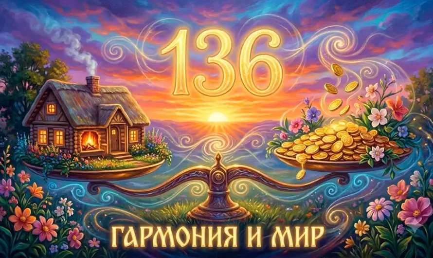 🔮 Значение числа 136 в нумерологии: Гармония души и материального успеха