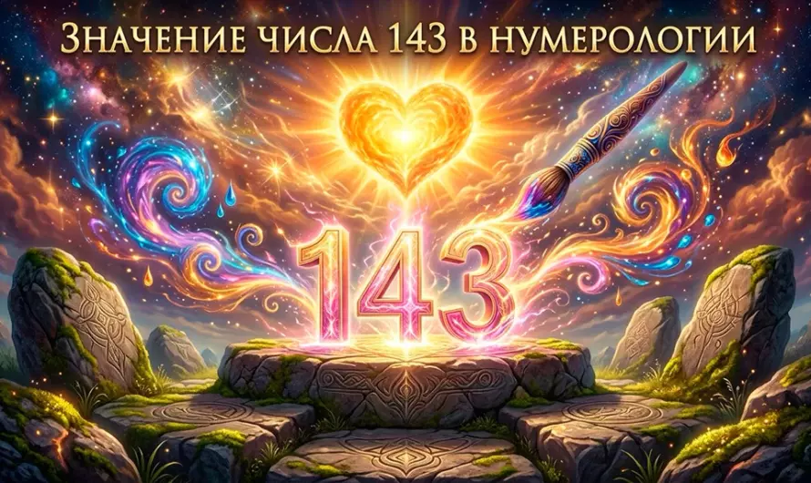 🔮 Значение числа 143 в нумерологии: Любовь, творчество и прочный успех