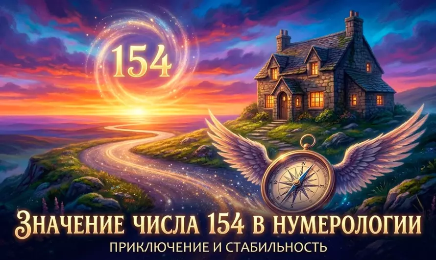 🔮 Значение числа 154 в нумерологии: Стабильность, любовь и перемены