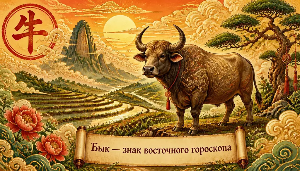 Бык — знак восточного гороскопа