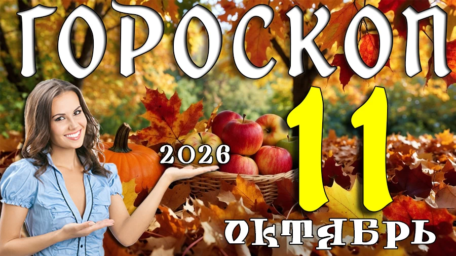Гороскоп на 11 октября 2026