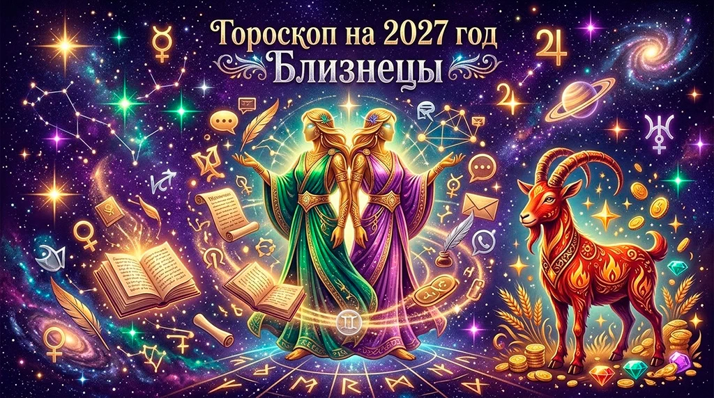 Гороскоп на 2027 год Близнецы