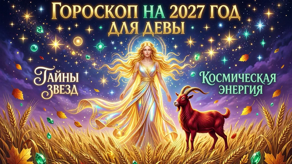 Гороскоп на 2027 год для Девы Гороскоп на 2027 год для Девы
