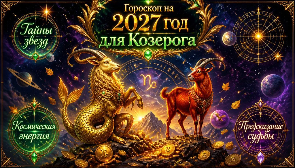 Гороскоп на 2027 год для Козерога