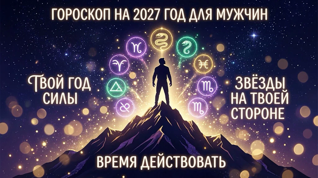 Гороскоп на 2027 год для мужчин
