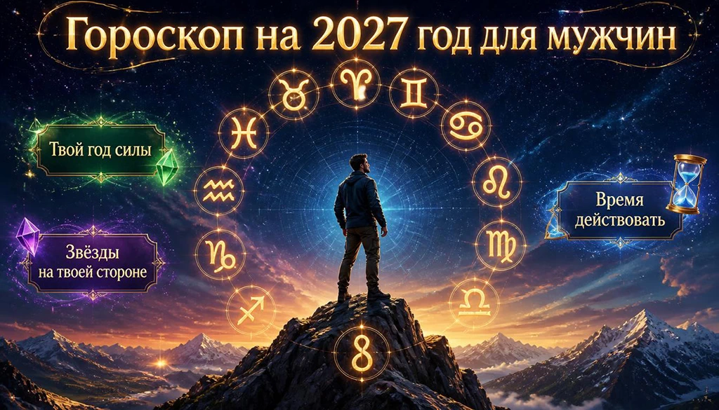 Гороскоп на 2027 год для мужчин