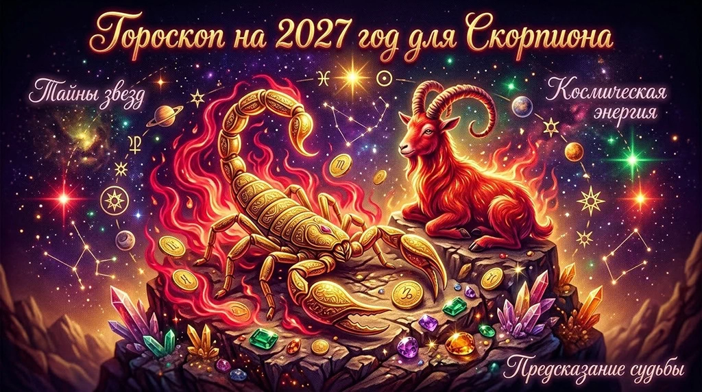 Гороскоп на 2027 год для Скорпиона