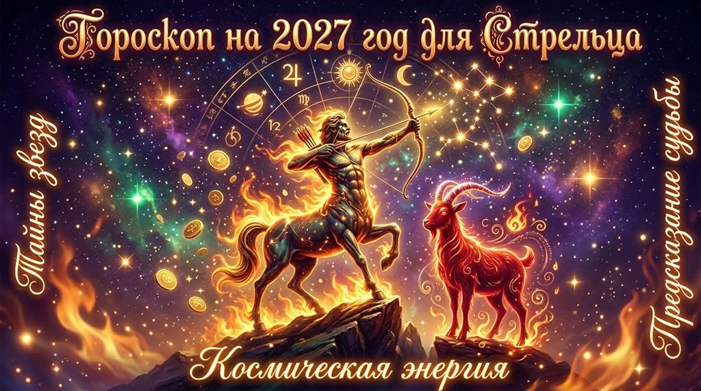 Гороскоп на 2027 год для Стрельца