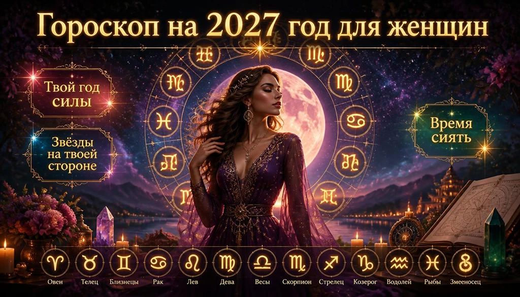 Гороскоп на 2027 год для женщин