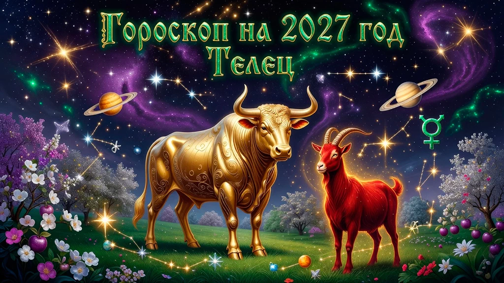 Гороскоп на 2027 год Телец