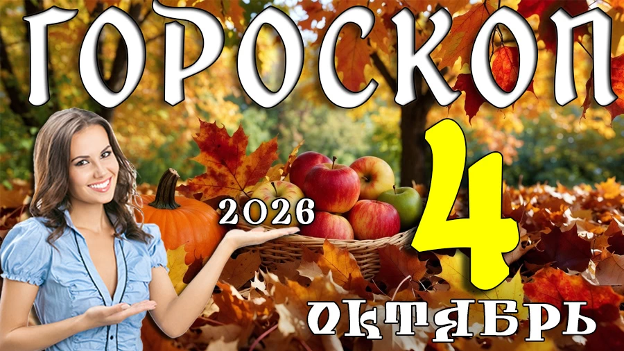 Гороскоп на 4 октября 2026