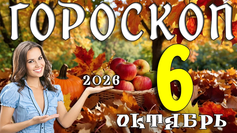 Гороскоп на 6 октября 2026
