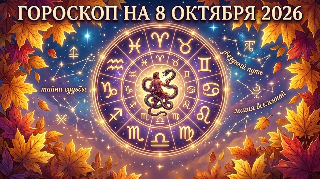Гороскоп на 8 октября 2026