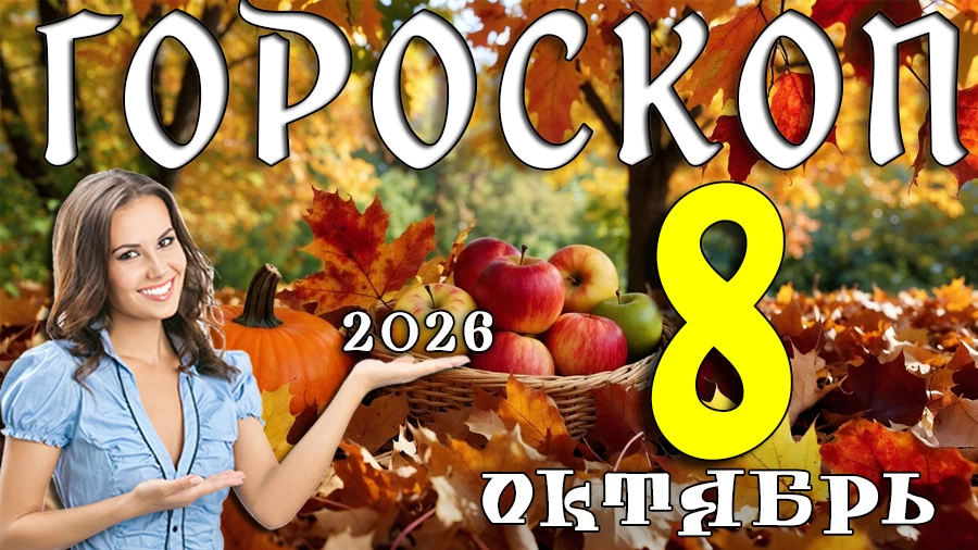 Гороскоп на 8 октября 2026