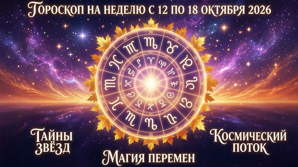 Гороскоп на неделю с 12 октября по 18 октября 2026
